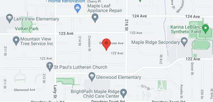 map of 21505 122 AVENUE